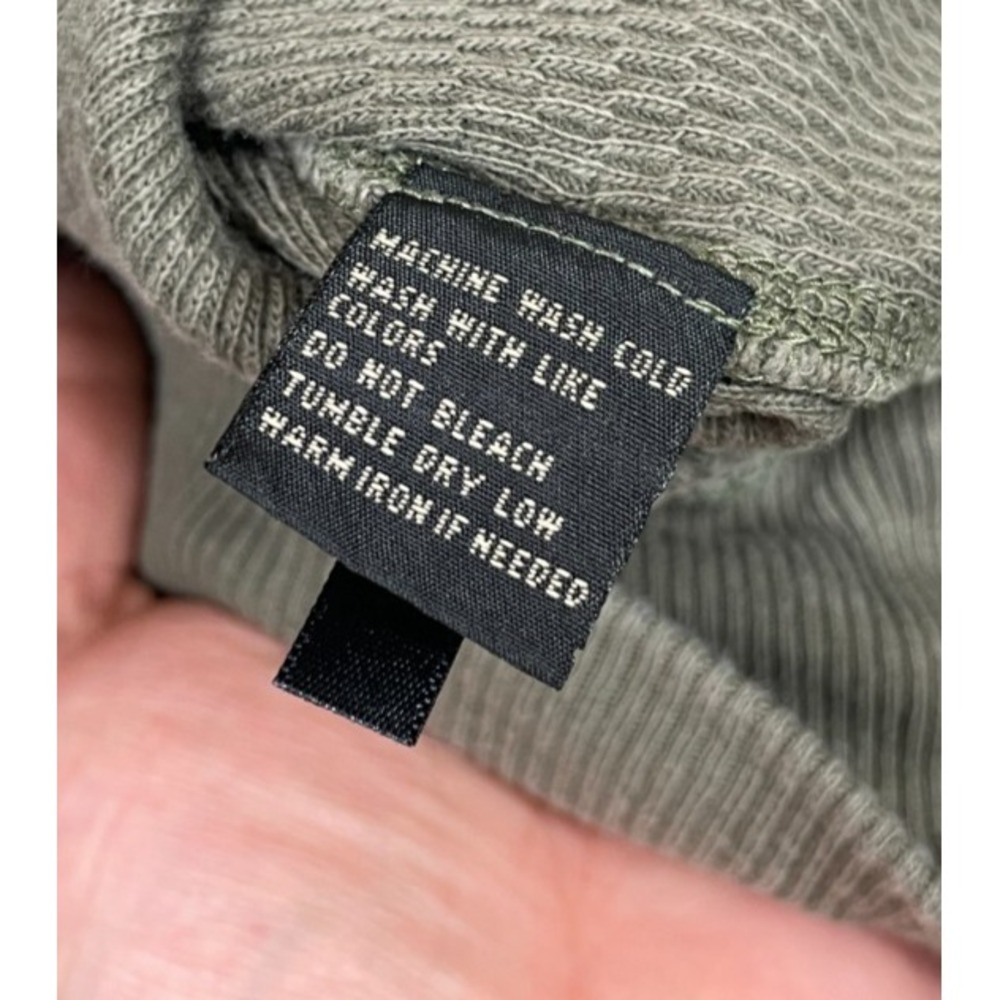 RRL Double RL Ralph Lauren Sweatshirt Mens L Green Pullover Crewneck Cotton Read - Picture 5 of 13
